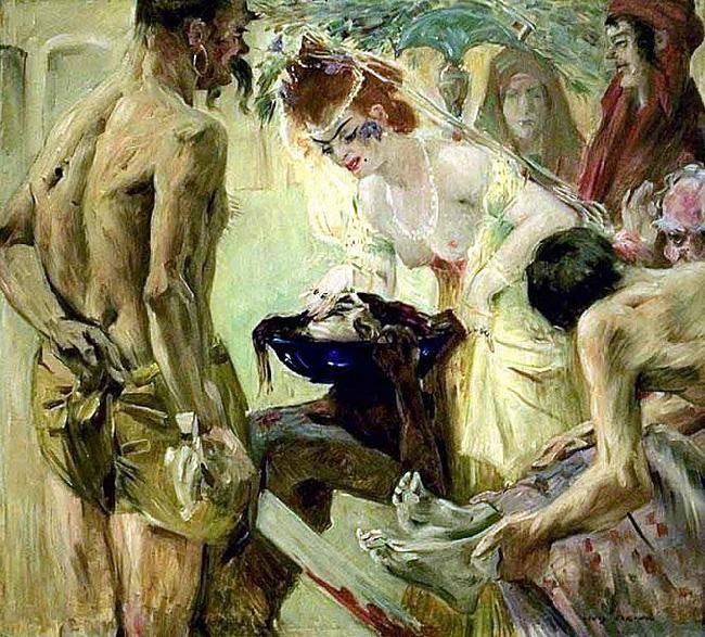 Salome, I. Fassung, Lovis Corinth